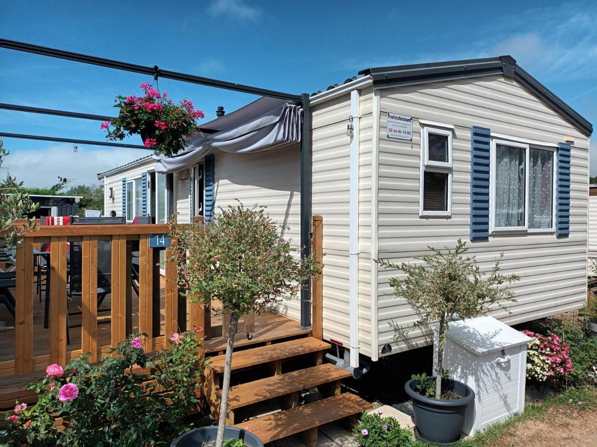 La Chanterie Agreable Mobil-Home Residentiel Normand Сен-Пер-сюр-Мер Экстерьер фото